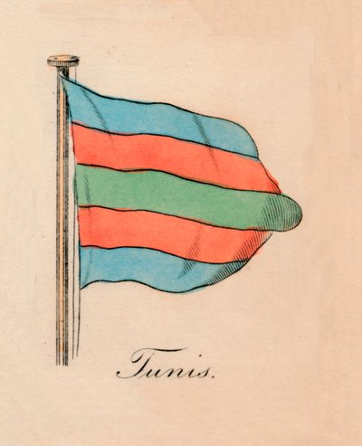 Tunis, 1838 r. autorstwa Unbekannt