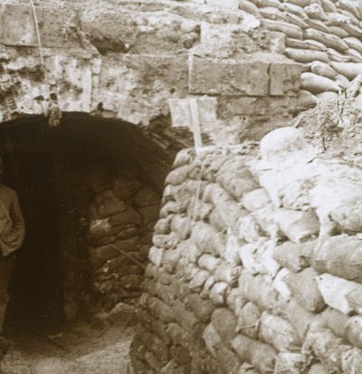 Tunel, Hełm Mt, Francja, c1914-c1918 autorstwa Unbekannt
