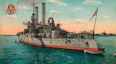 Amerykański pancernik Iowa, c1908 autorstwa Unbekannt