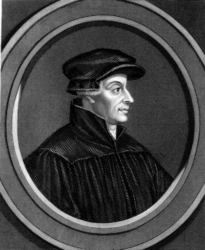 Ulrich Zwingli, bóg szwajcarskiej reformacji, ok. 1530 1851 r autorstwa Unbekannt