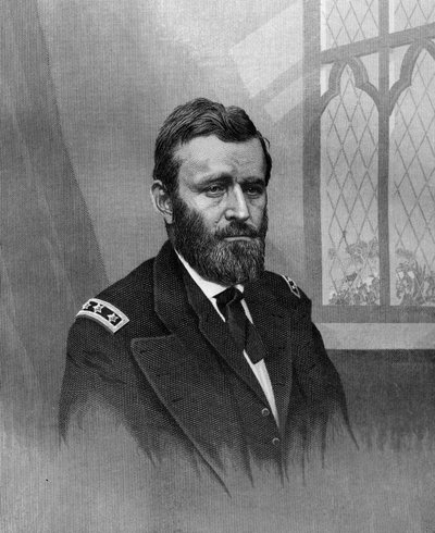 Ulysses S Grant, XVIII prezydent Stanów Zjednoczonych, XIX wiek autorstwa Unbekannt