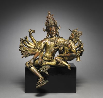 Uma-Maheshwara, 1300s. autorstwa Unbekannt