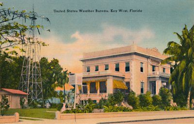 Biuro Pogody Stanów Zjednoczonych, Key West, Floryda, ok. 1940 r. autorstwa Unbekannt