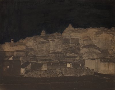 Bez tytułu, [budynki, prawdopodobnie stanowisko archeologiczne], lata 60. XIX wieku. autorstwa Unbekannt