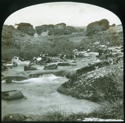 Upper Dart - Dartmoor, koniec XIX-początek XX wieku. autorstwa Unbekannt