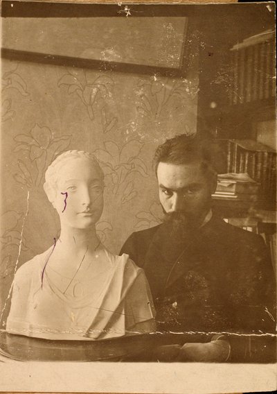 Valery Bryusov, rosyjski pisarz i poeta, 1900 autorstwa Unbekannt