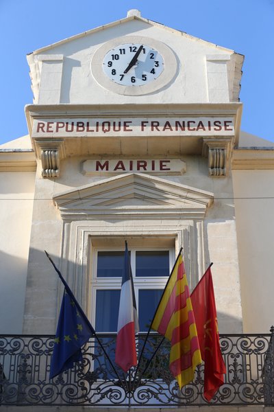 Vallabregues, ratusz, Vallabregues, Francja autorstwa Unbekannt