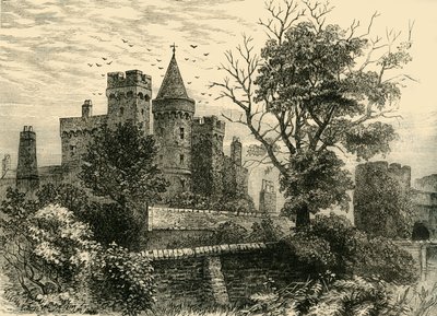 Zamek Vanbrugh, ok. 1878 r. autorstwa Unbekannt
