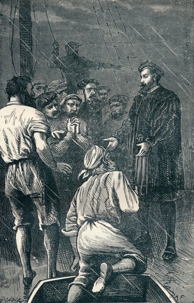 Vasco da Gama odmawia powrotu, 1904 autorstwa Unbekannt
