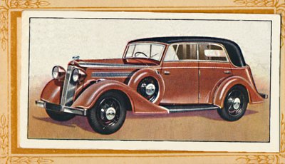 Vauxhall Big Six Wingham Cabrio, c1936 autorstwa Unbekannt