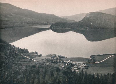 Przy tunelu Haversting, Bergensbanen, 1914. autorstwa Unbekannt