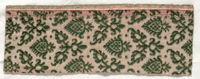 Aksamitny Fragment, 1500s. autorstwa Unbekannt