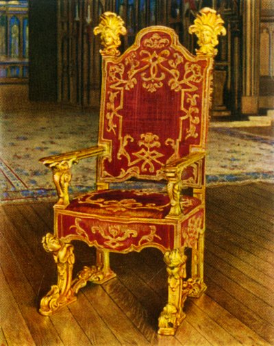 Fotel państwa weneckiego, koniec XVII wieku, 1938. autorstwa Unbekannt