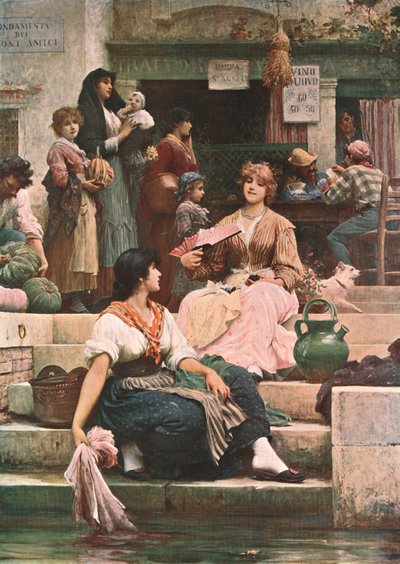 Wenecjanie, 1885, c1902. autorstwa Unbekannt