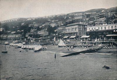 Ventnor - Panorama z morza, 1895 autorstwa Unbekannt