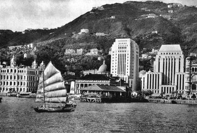 Victoria City lub City of Victoria, Hongkong, c1920-c1930s autorstwa Unbekannt