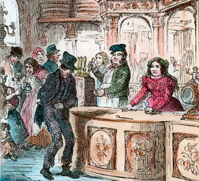 Wiktoriański dom gin, XIX wiek, koniec XIX lub początek XX wieku autorstwa Unbekannt