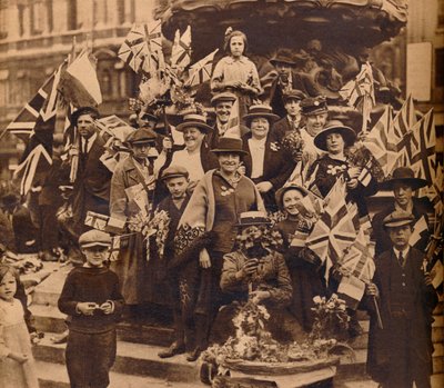 Obchody zwycięstwa pod Erosem, Piccadilly, Londyn, 1918, 1938 autorstwa Unbekannt