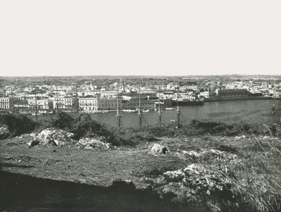 Widok na zatokę, Hawana, Kuba, 1895. autorstwa Unbekannt