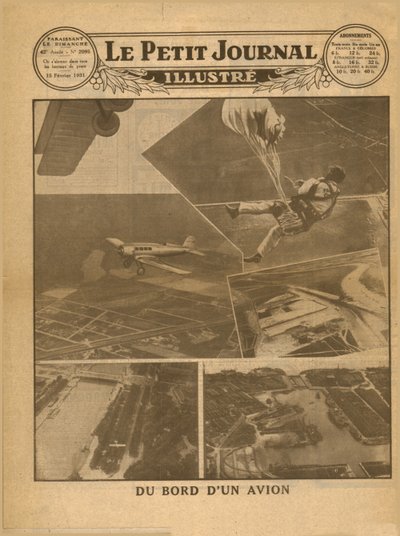 Widok z pokładu samolotu, 1931. autorstwa Unbekannt