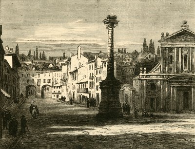 Widok w Mediolanie, 1890. autorstwa Unbekannt
