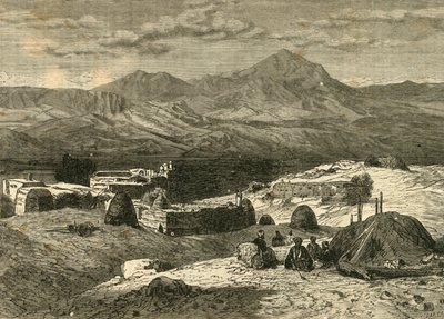 Widok w południowej Armenii, 1890. autorstwa Unbekannt