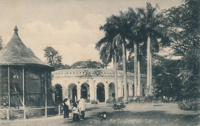 Widok w Ogrodach Zoologicznych, Kalkuta, ok. 1910. autorstwa Unbekannt