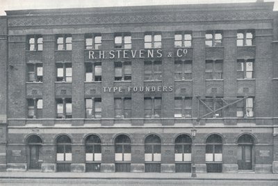 Widok odlewni, Southwark Street, 1909. autorstwa Unbekannt