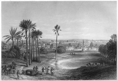 Widok Madrasu, Indie, ok. 1860 r. autorstwa Unbekannt