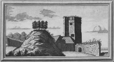 Widok na zamek w Oksfordzie, 1769 autorstwa Unbekannt