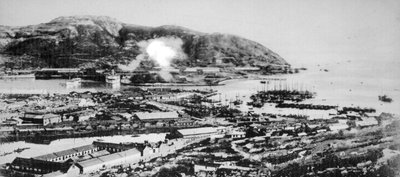 Widok Port Arthur, Mandżuria, 1904. autorstwa Unbekannt