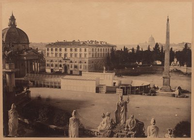 Widok na Rzym, ok. 1860. autorstwa Unbekannt