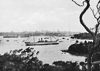 Widok na port w Sydney z North Shore, nr 2, ok. 1900. autorstwa Unbekannt