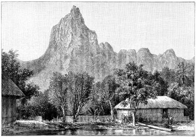 Widok Tahiti, 1898 autorstwa Unbekannt