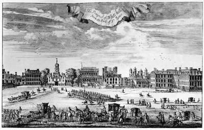 Widok na Whitehall z St James