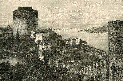 Widok na Bosfor: Zamek Europy, 1890. autorstwa Unbekannt