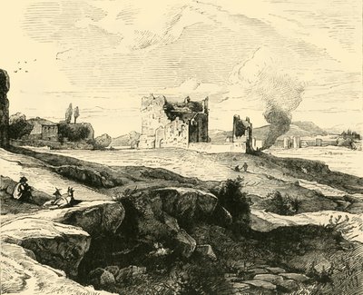 Widok na Campagna z Via Appia, 1890. autorstwa Unbekannt