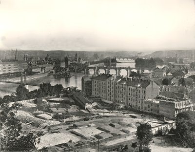 Widok miasta Praga, Czechosłowacja, 1895. autorstwa Unbekannt