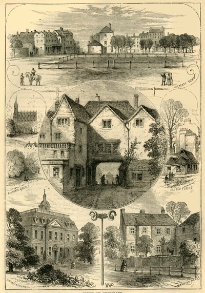 Widoki w Highgate, ok. 1876 r. autorstwa Unbekannt