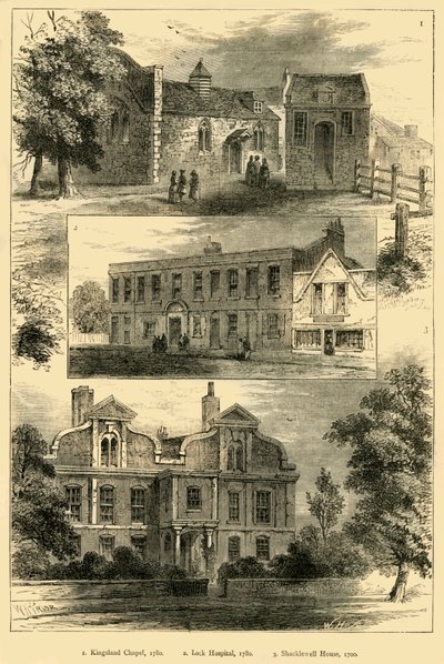 Widoki w Kingsland, ok. 1876 r. autorstwa Unbekannt