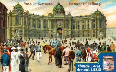 Widoki stolic: Hofburg, Wiedeń, ok. 1900 autorstwa Unbekannt