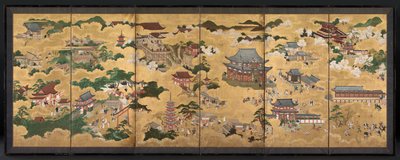 Widoki Kioto, 1600s. autorstwa Unbekannt