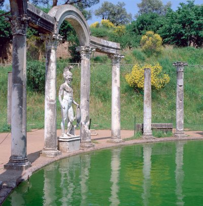 Villa Adriana, Tivoli, Włochy autorstwa Unbekannt