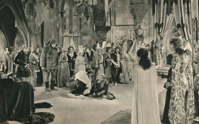 Villon John Barrymore zagrożony śmiercią przez Ludwika XI, 1927 autorstwa Unbekannt