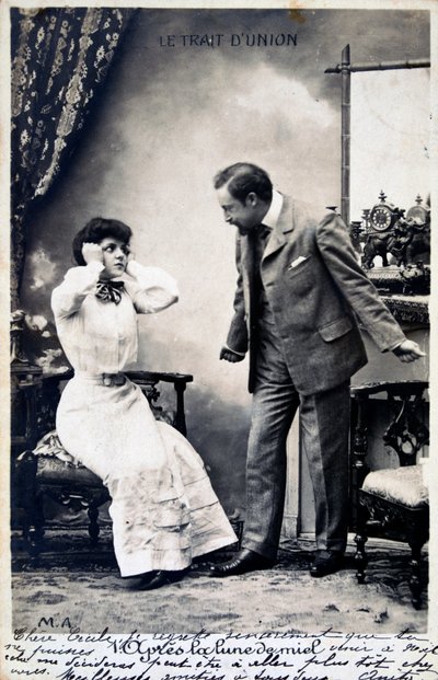 Archiwalna francuska pocztówka, c1900 autorstwa Unbekannt
