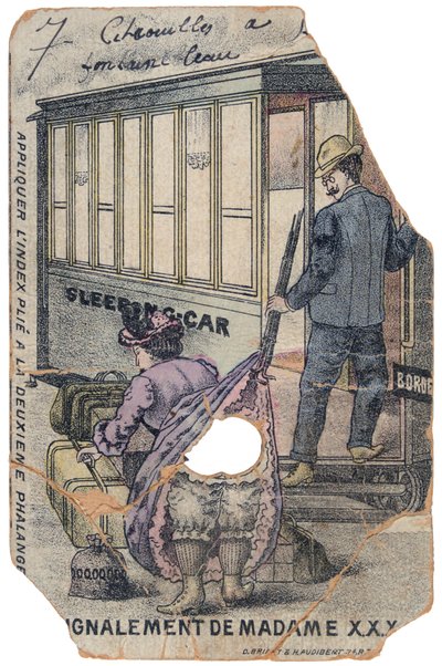 Archiwalna francuska pocztówka, c1900 autorstwa Unbekannt