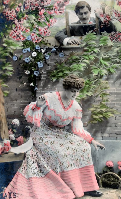 Archiwalna francuska pocztówka, c1900 autorstwa Unbekannt