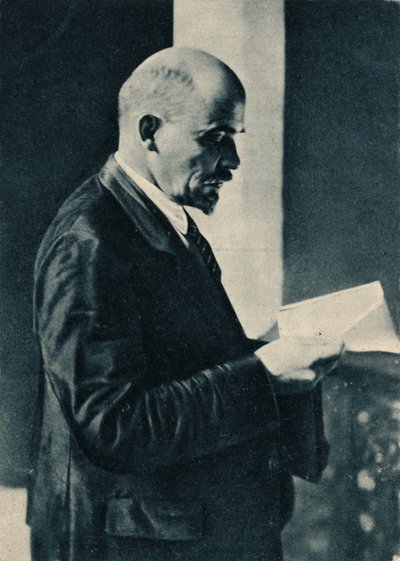 Władimir Ilich Lenin, rosyjski przywódca bolszewików, Moskwa, Rosja, lipiec 1904 autorstwa Unbekannt