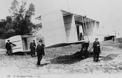 Dwupłatowiec Voisin, 1910 autorstwa Unbekannt