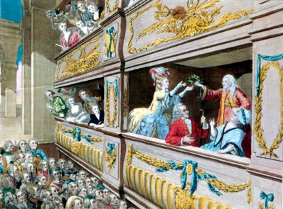 Voltaire, francuski pisarz i uosobienie Oświecenia, XVIII wiek autorstwa Unbekannt